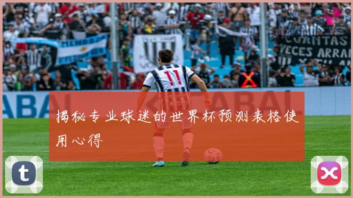 揭秘专业球迷的世界杯预测表格使用心得